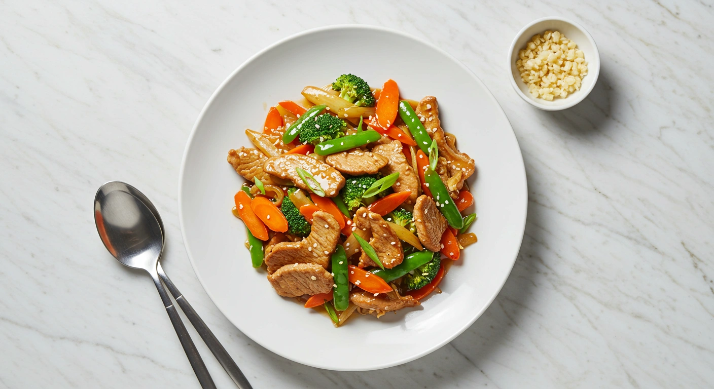 Pork and Vegetable Stir Fry