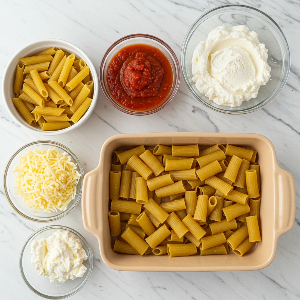 baked ziti recipe no meat