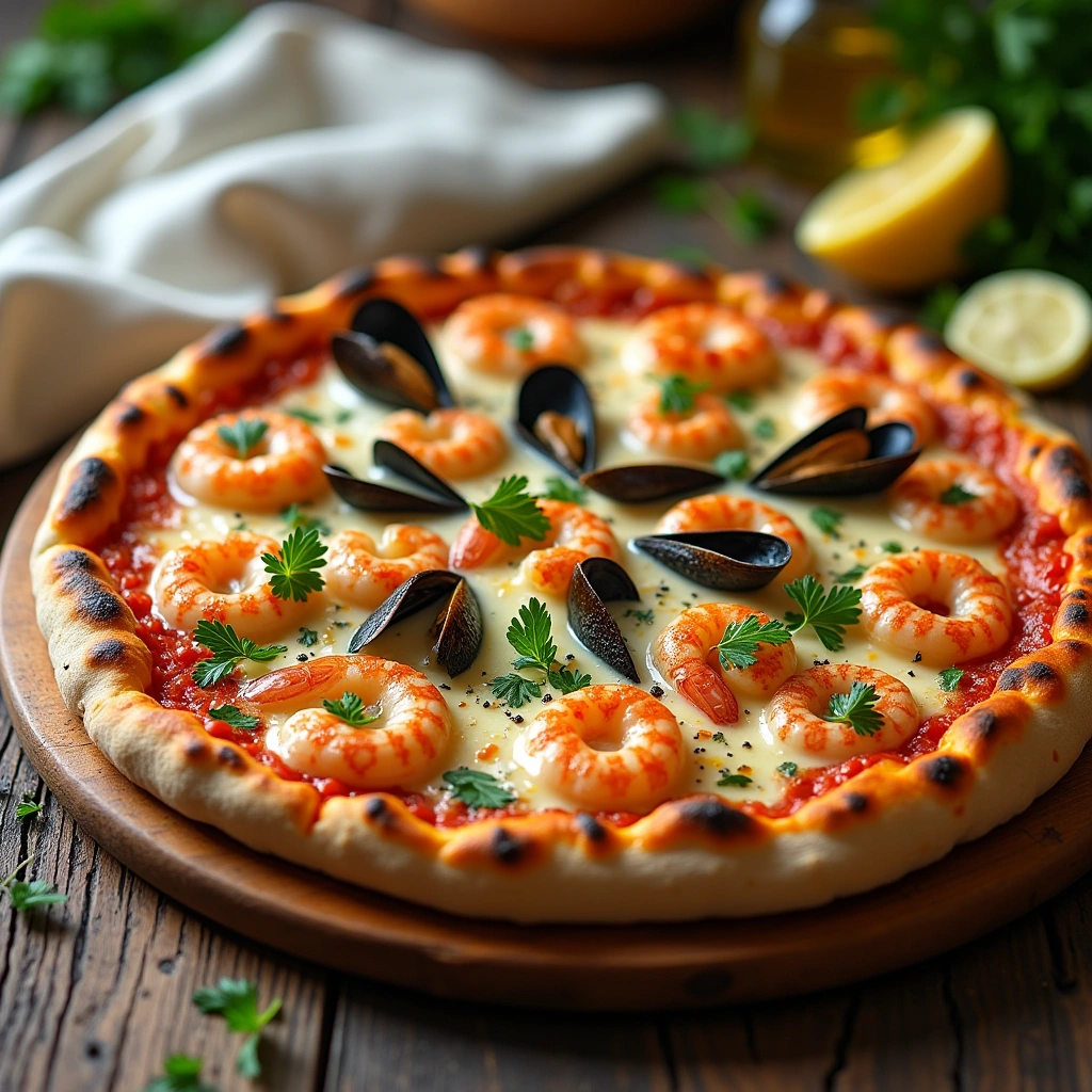 Seafood Pizza