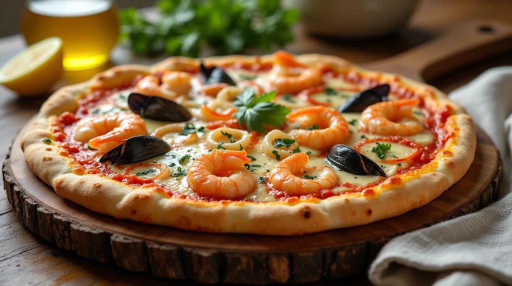 Seafood Pizza