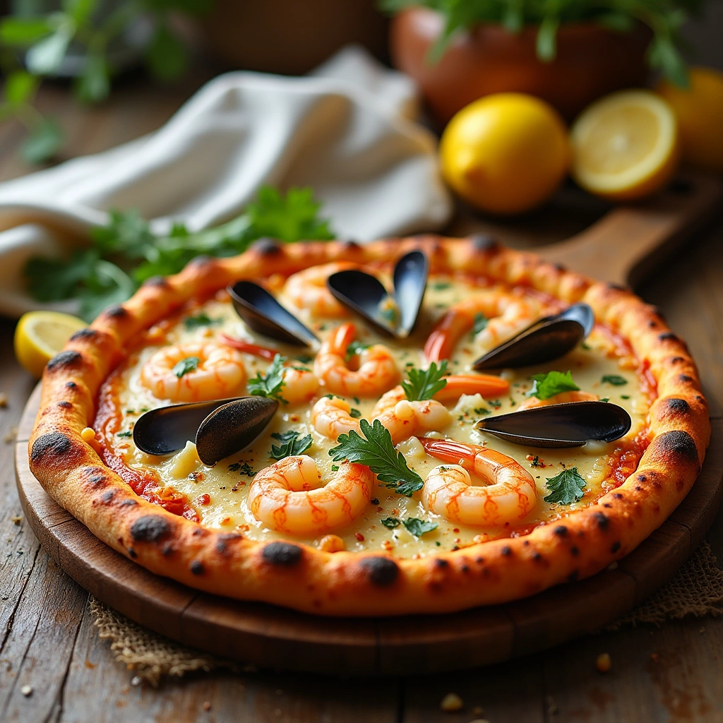 Seafood Pizza