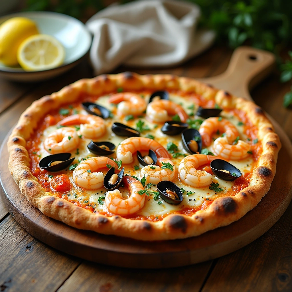 Seafood Pizza
