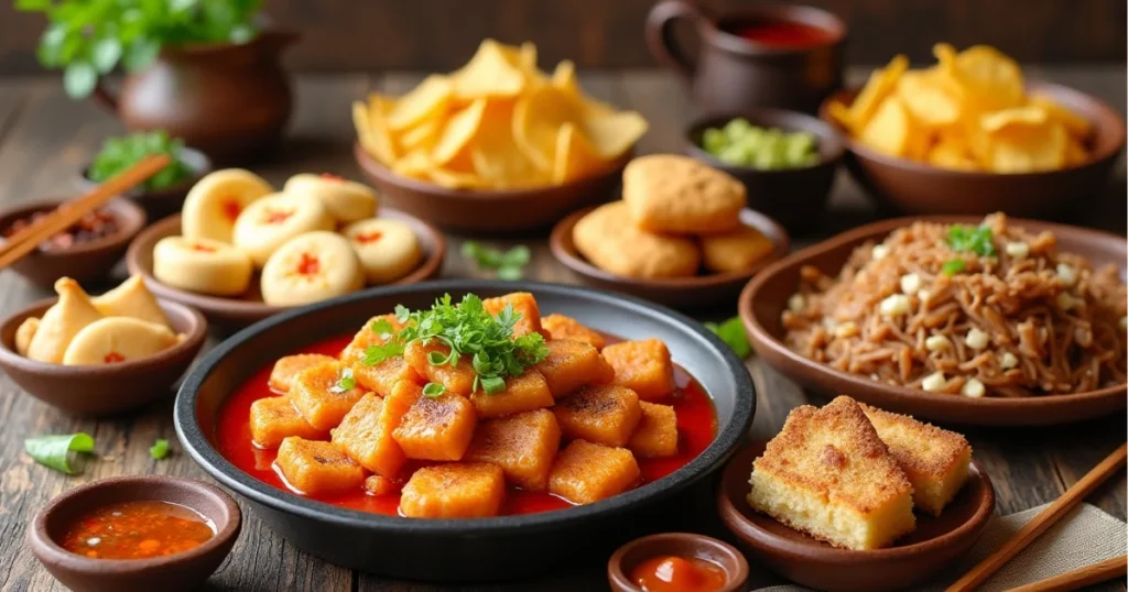 Exquisite Korean Snack Selection