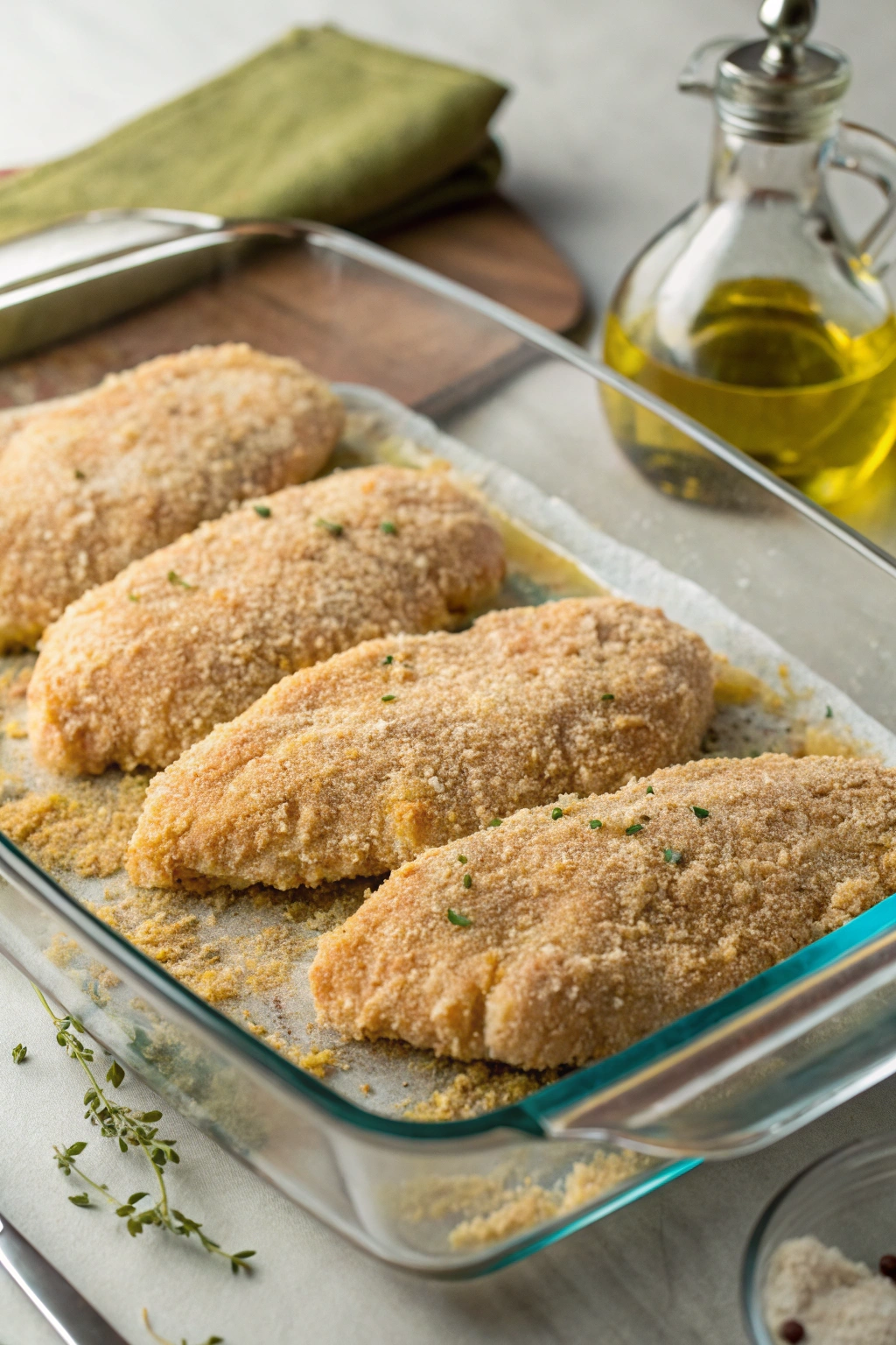 Chicken Parmesan in Oven