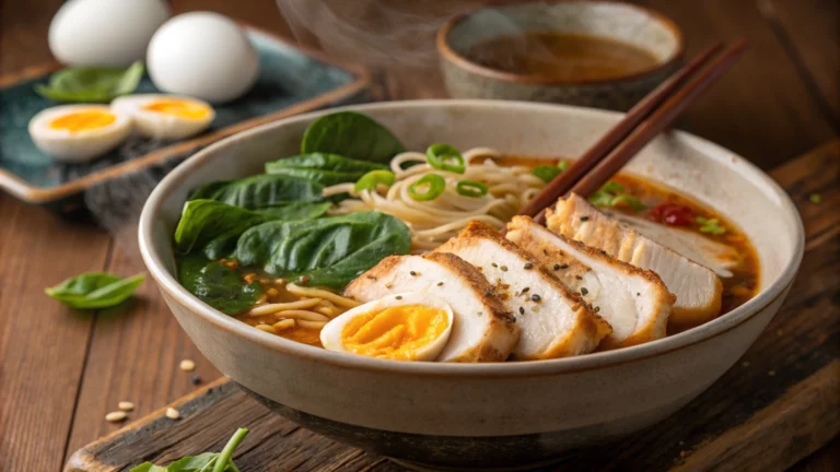 Chicken and Ramen Noodles
