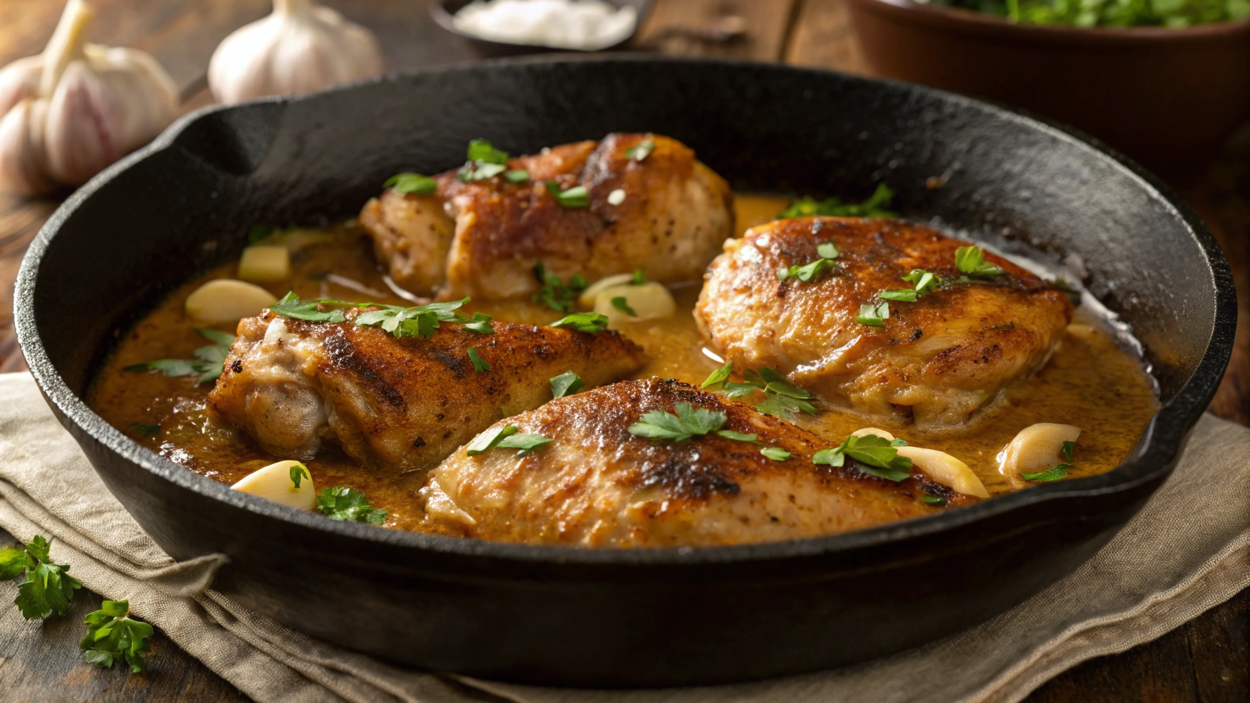 Garlic and Butter Chicken