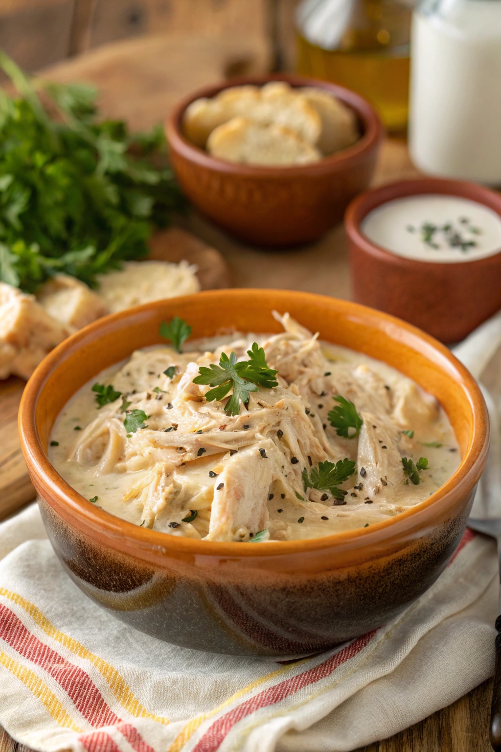 chicken and ranch crockpot