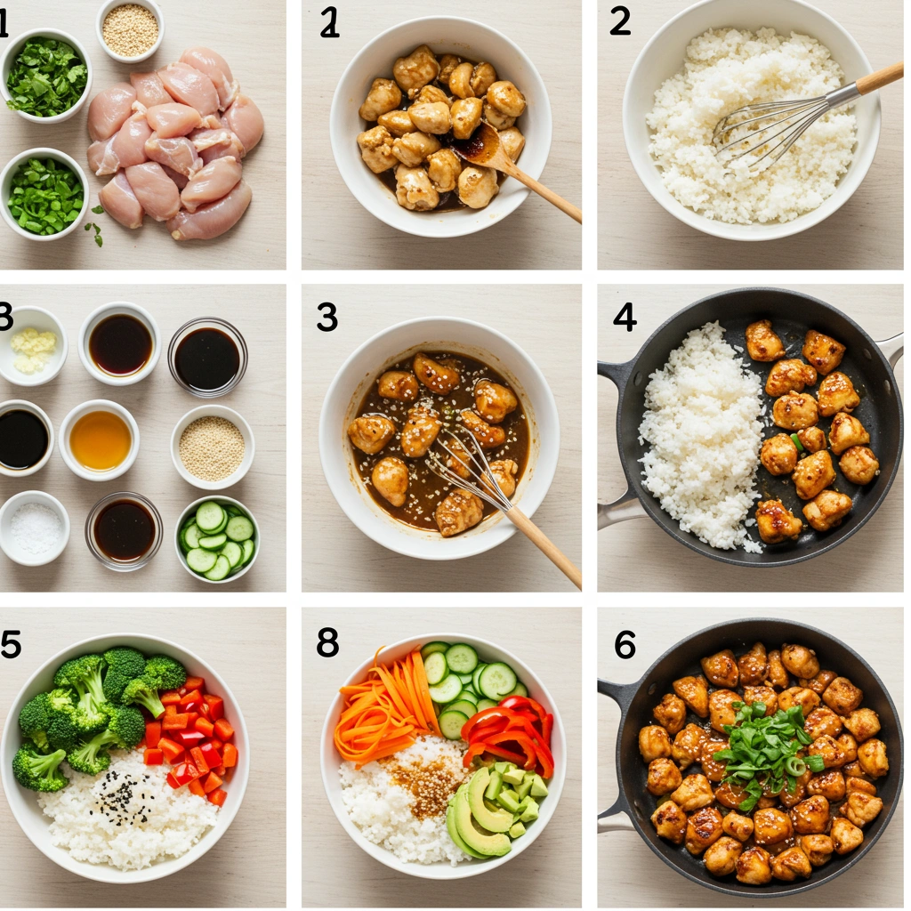 chicken and rice bowl recipe