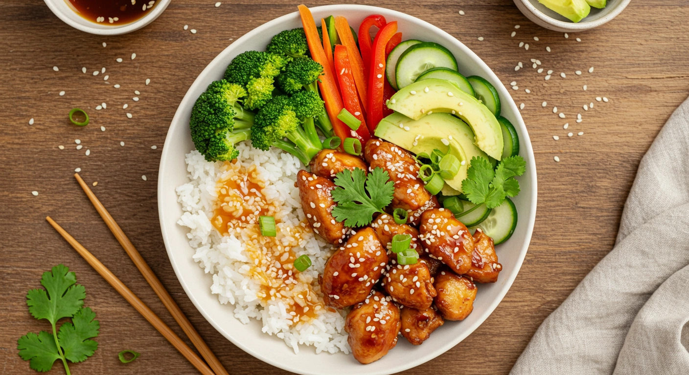 chicken and rice bowl recipe