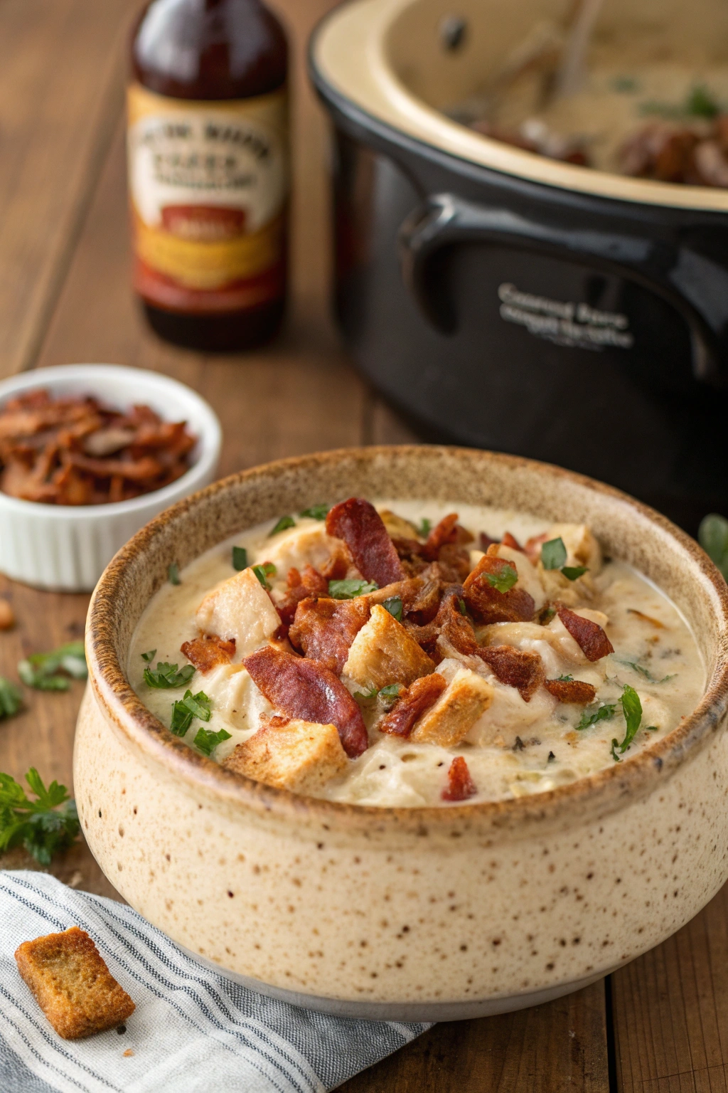 chicken bacon ranch crockpot