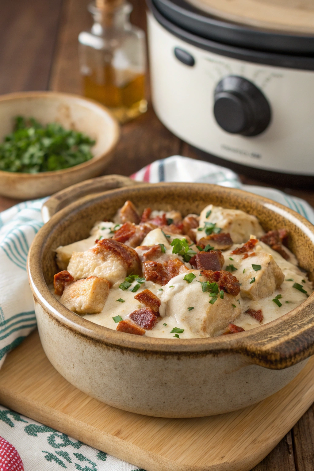 chicken bacon ranch crockpot