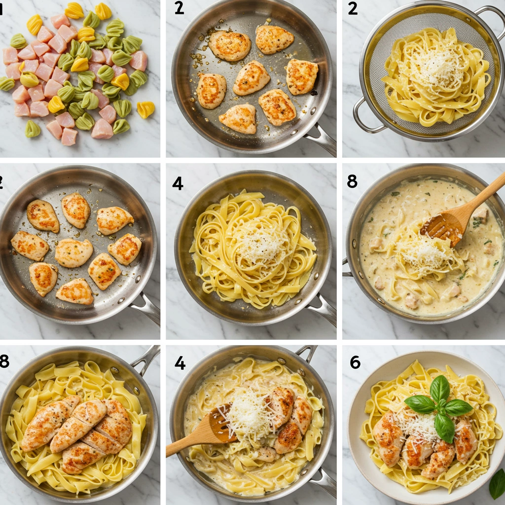 chicken in pasta recipes