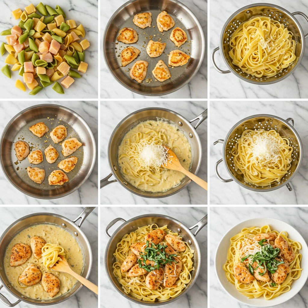 chicken in pasta recipes