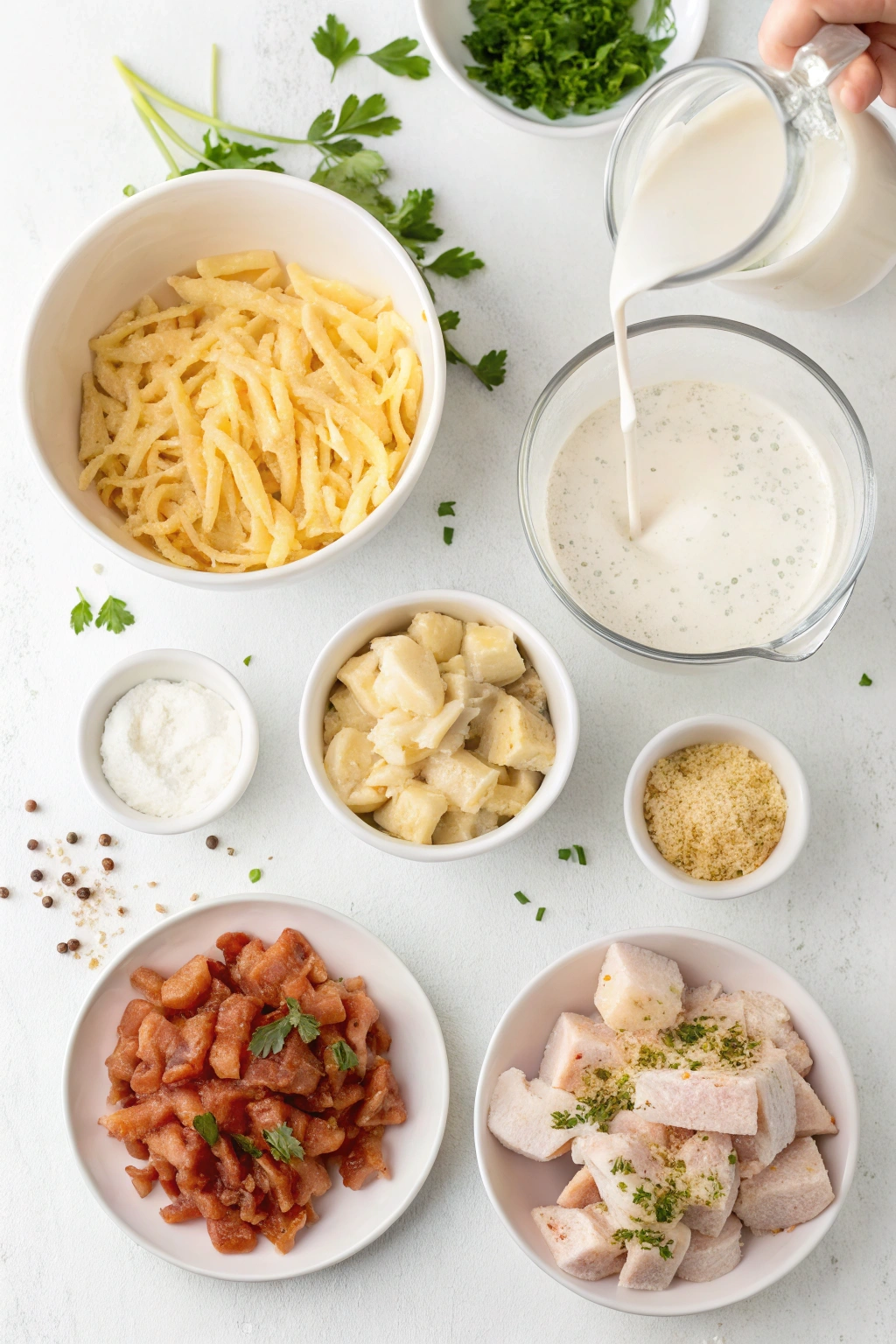 crockpot chicken bacon ranch pasta