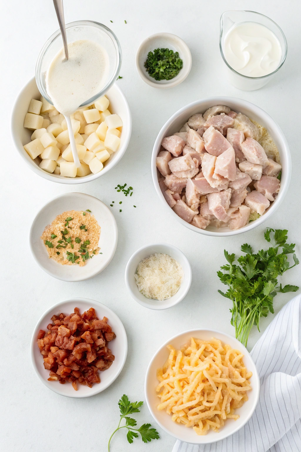 crockpot chicken bacon ranch pasta