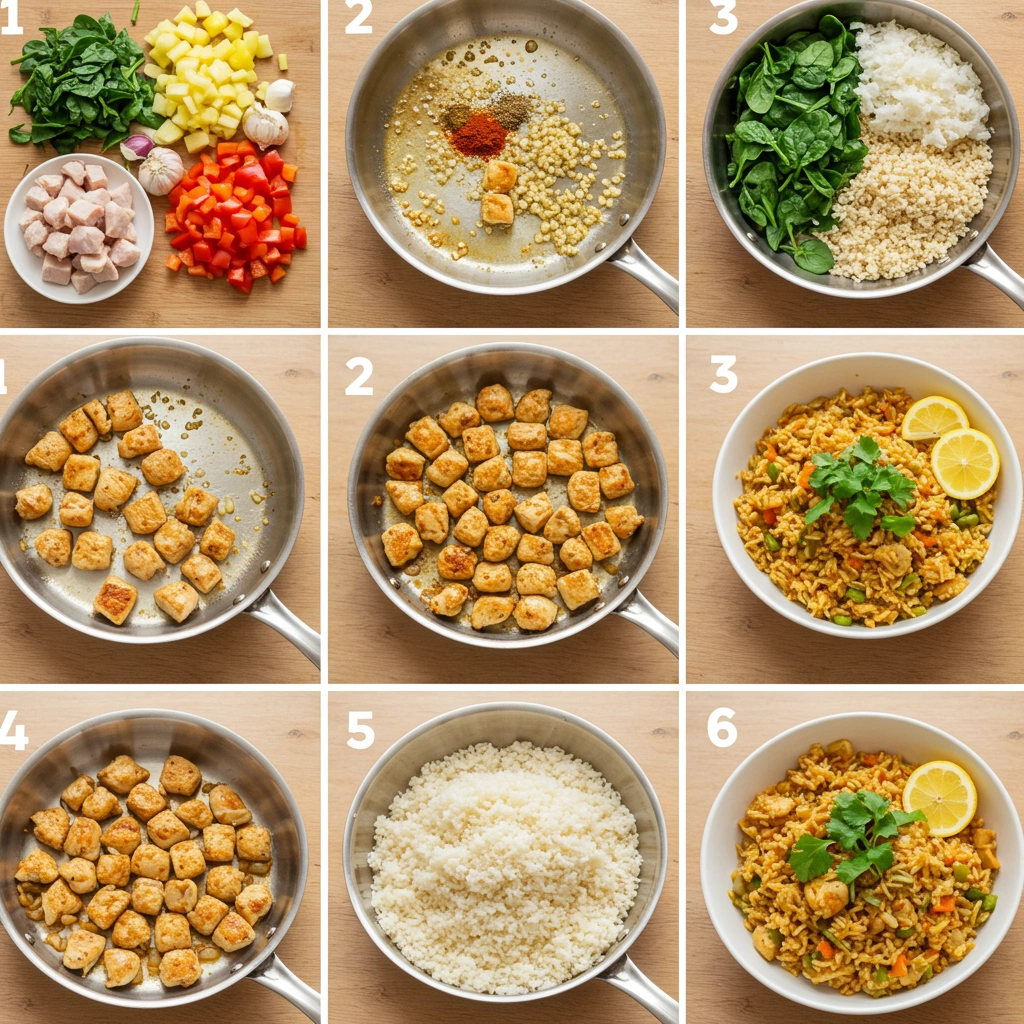 healthy chicken and rice recipes