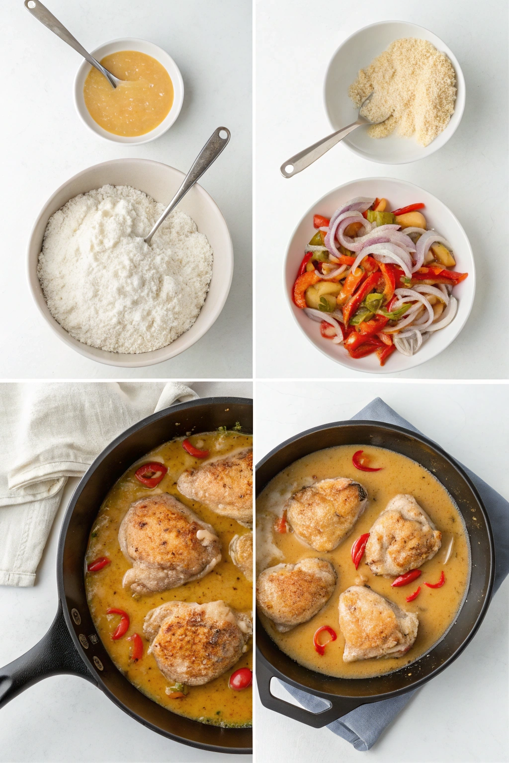 smothered chicken and gravy