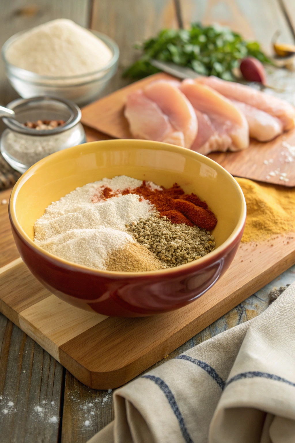 smothered chicken breast