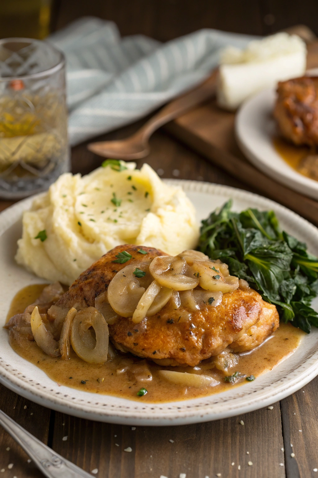 soul food smothered chicken