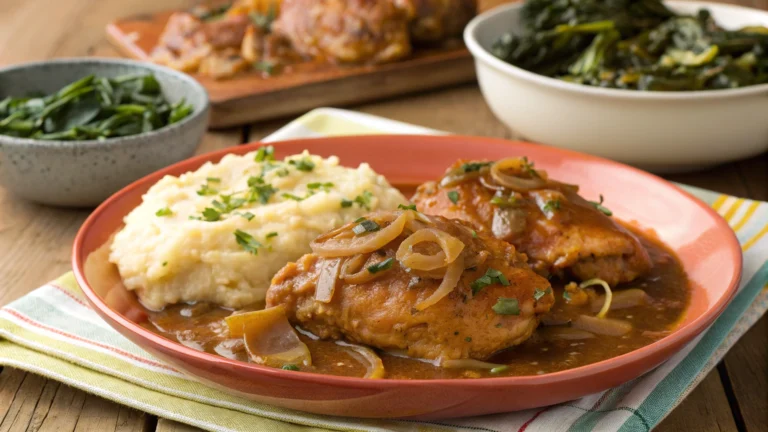 soul food smothered chicken