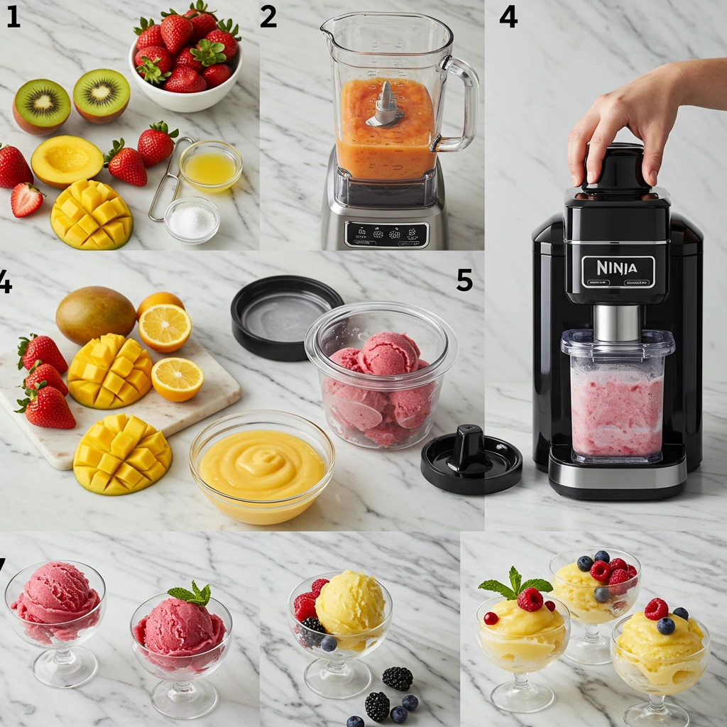 Ninja Creami sorbet