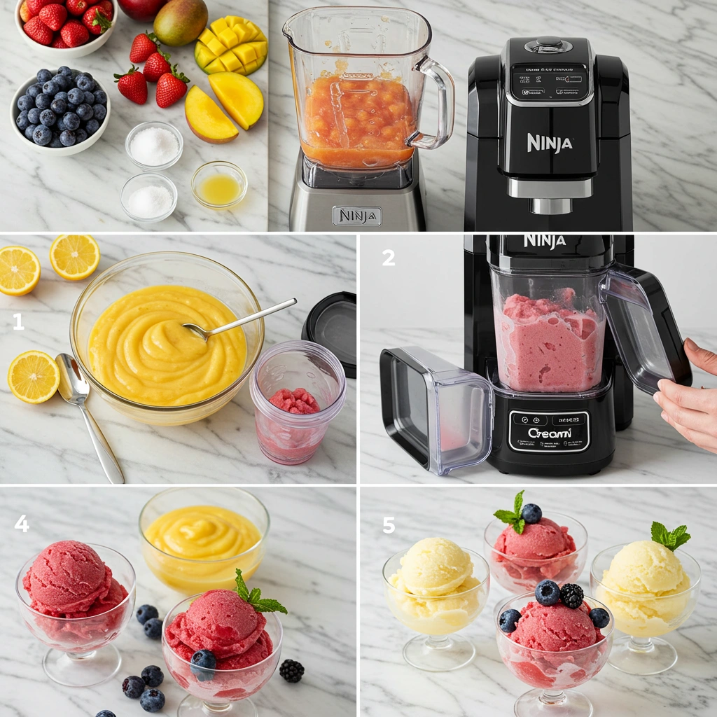 Ninja Creami sorbet