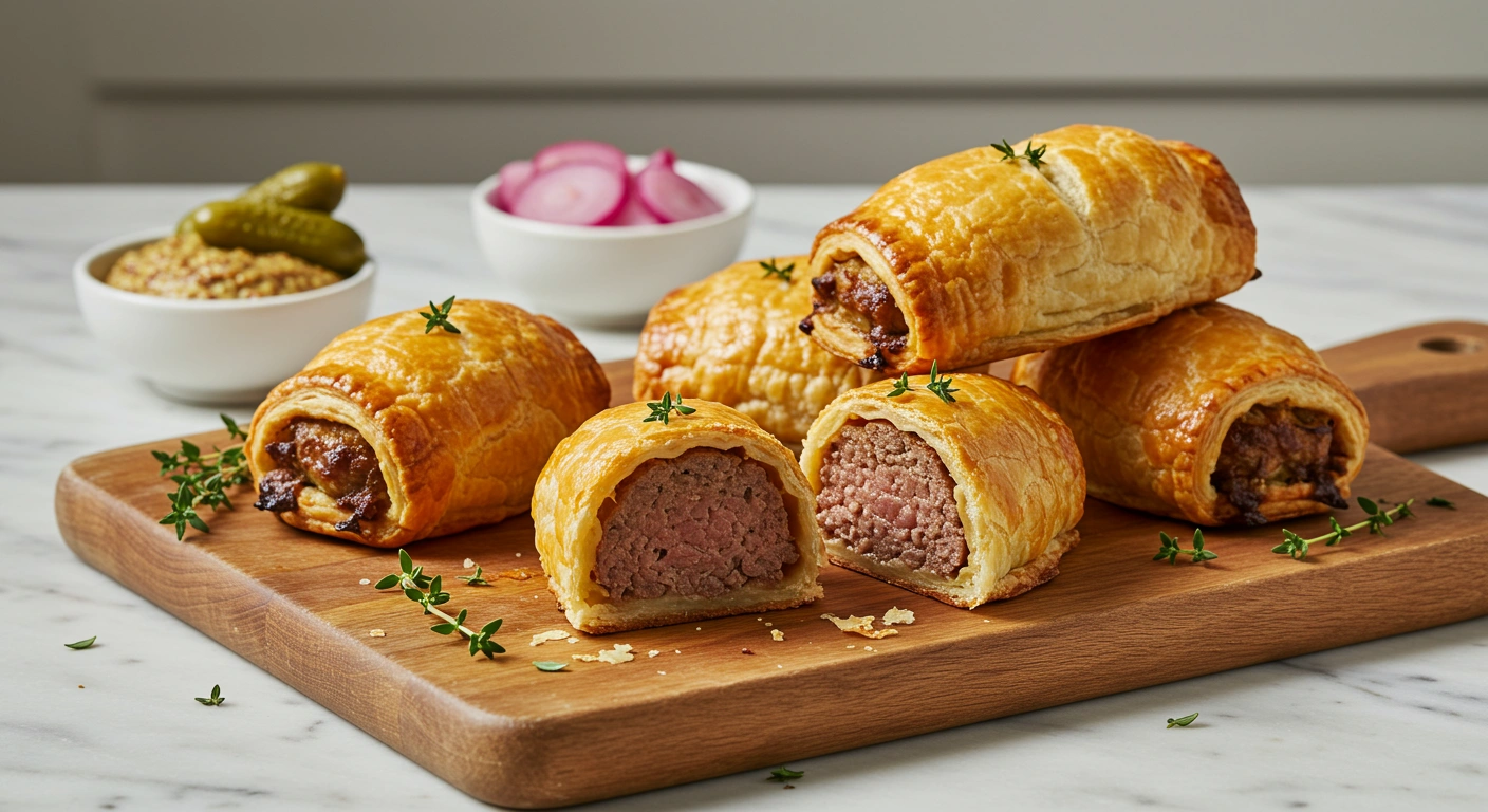 beef sausage rolls