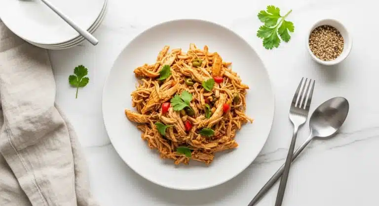 crockpot shredded chicken