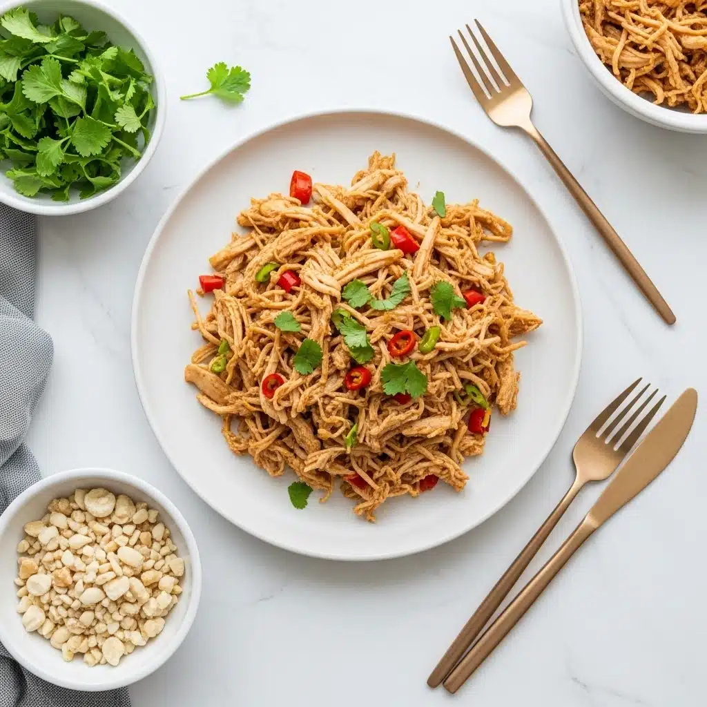 crockpot shredded chicken