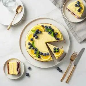 Lemon Blueberry Cake