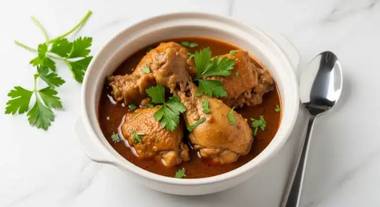 brown stew chicken