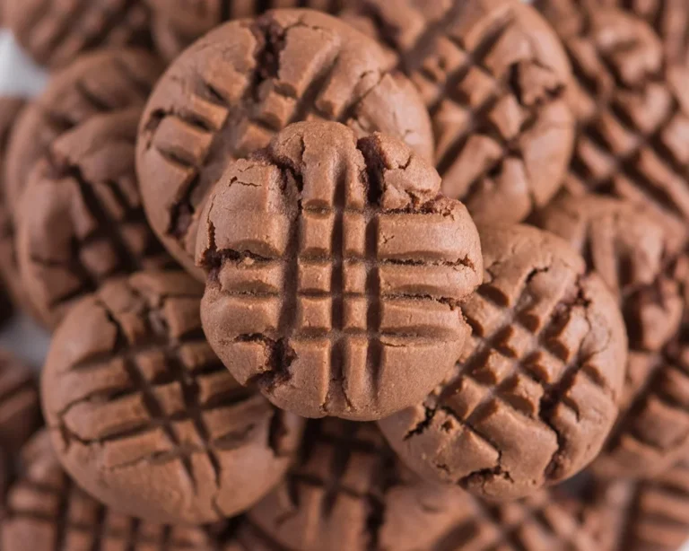 Delicious Chocolate Peanut Butter Cookies with a creamy peanut butter center