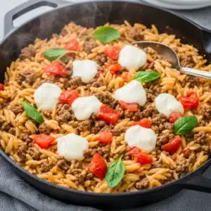 ground beef orzo recipes