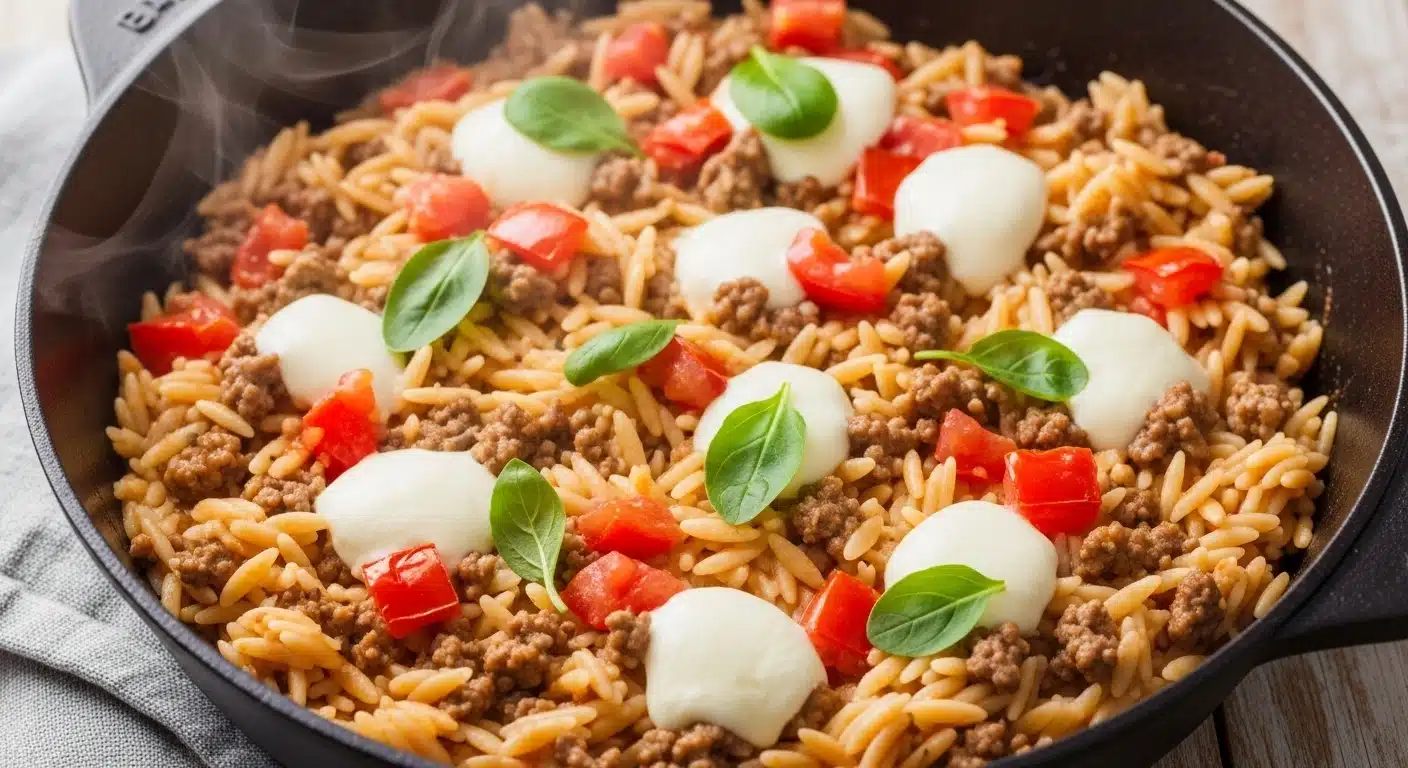 ground beef orzo recipes