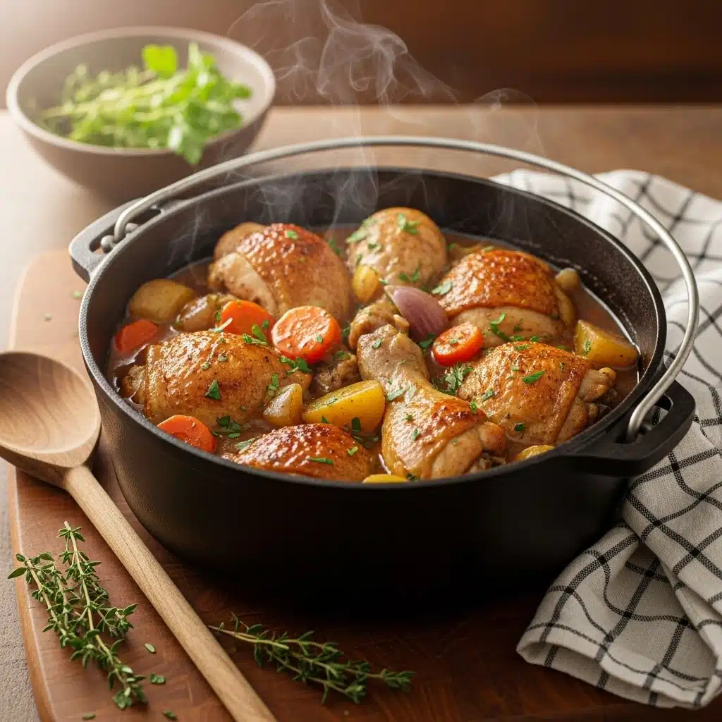 stewed chicken