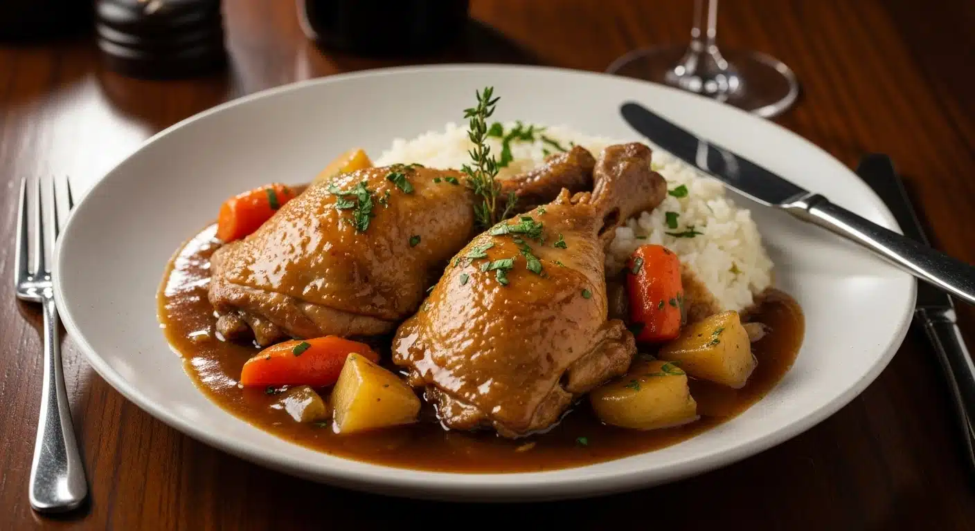 stewed chicken